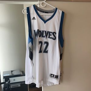 Adidas Andrew Wiggins Timberwolves Jersey Size Large